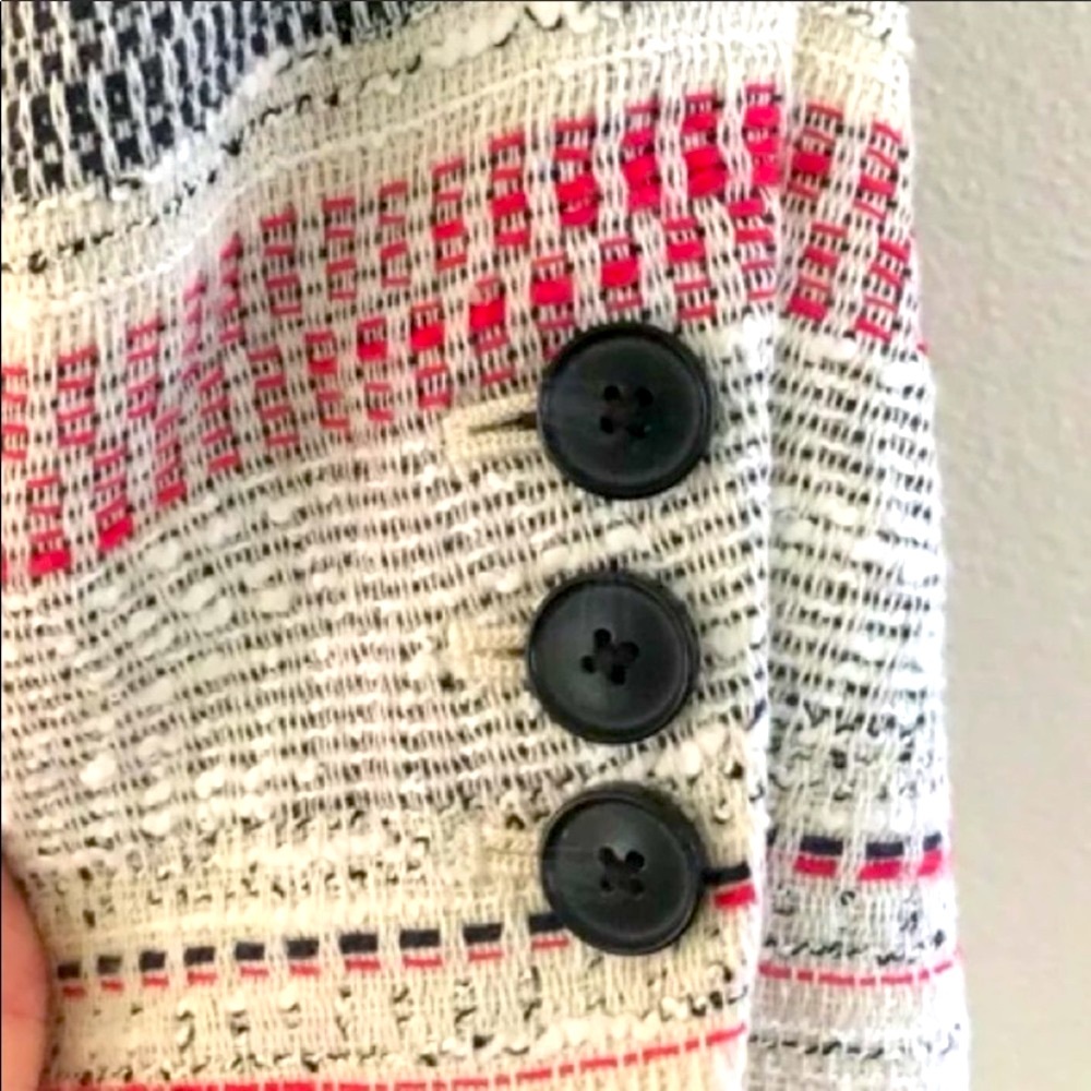 Lucky Brand Tweed Stripe Schoolboy Blazer Jacket - Picture 7 of 13